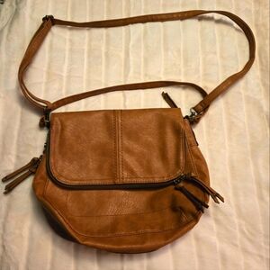 Brown Saddle Bag